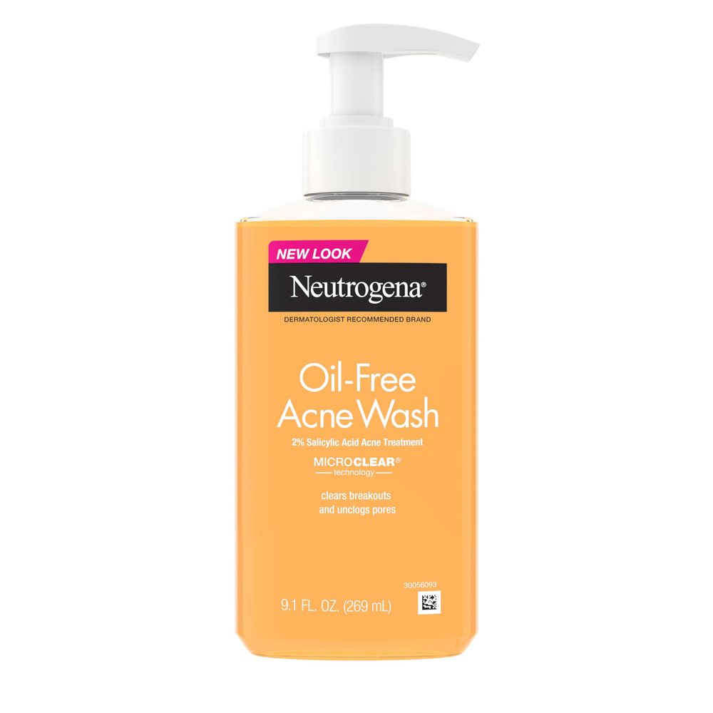 Neutrogena Oil Free Acne Face Wash, 9.1 fl. oz
