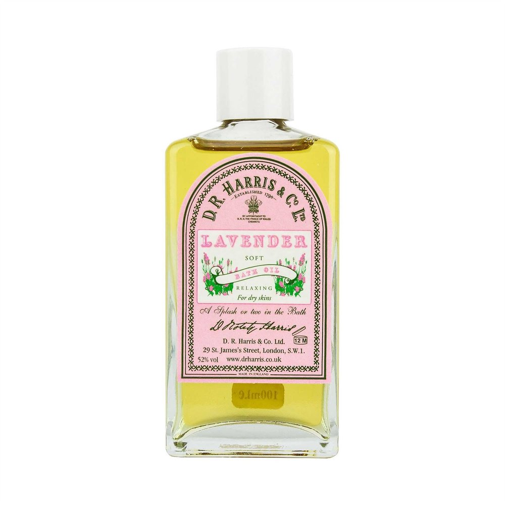 D R Harris Lavender Bath Oil 100ml