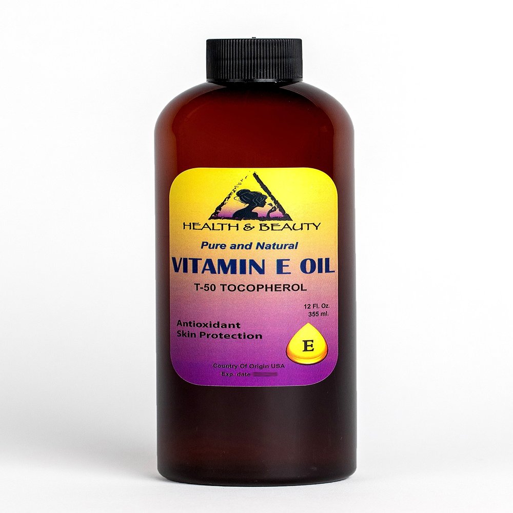 Tocopherol T-50 Vitamin E Oil Anti Aging Natural Premium Pure 12 oz