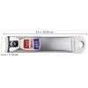 PANA USA Luxury Small Fingernail Clipper, Sharpest and Stainless Steel Nail Cutter Trimmer (Manicure Pedicure) view 2