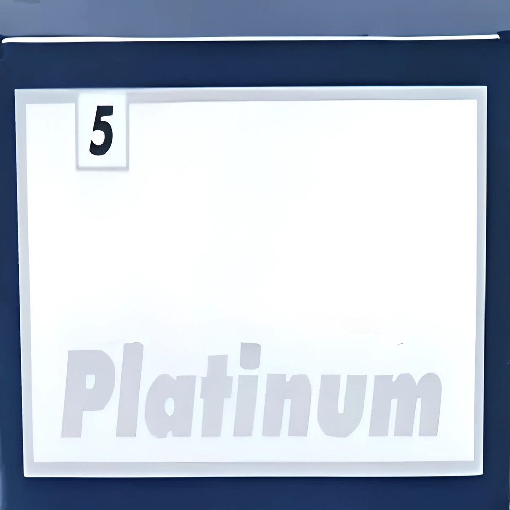 50 Platinum Double Edge Razor Blades Made in Russia