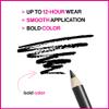 wet n wild Color Icon Kohl Eyeliner Pencil - Rich Hyper-Pigmented Color, Smooth Creamy Application, Long-Wearing Matte Finish Versatility, Cruelty-Free - Baby's Got Black view 4