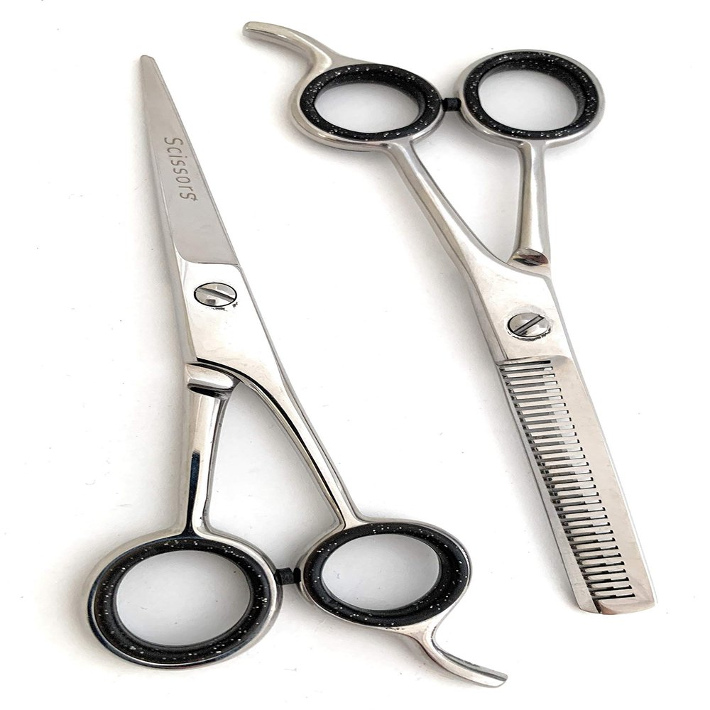 6"Professional Barber Hair Cutting and Texturizing Shears Scissors Without case