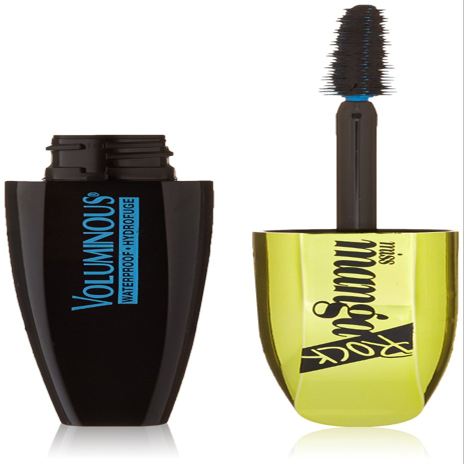 LOral Paris Cosmetics Voluminous Miss Manga Rock Waterproof Mascara, 391 Black, 0.27 Fluid Ounce