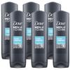 Dove Men Care Body & Face Wash, Clean Comfort - 13.5 Fl Oz / 400 mL X 6 Pack Case, Made in Germany view 1