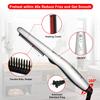 Beard Straightener Comb for Men,Hair Hot Comb,Quick Electric Heated Beard Brush Styler,Travel Portable Styling Comb beard iron, Multifunctional Straightening Brush view 2