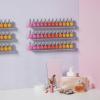 FEMELI Nail Polish Wall Rack: 6 Shelves 15 Inch Clear Acrylic Nail Polish Organizer for 66-90 Bottles Multi-Purpose Acrylic Floating Shelves (15 Inch, Clear) view 2