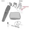 10.4mm to 20mm Long Beard Comb Compatible with Philips Trimmer Shaver view 2