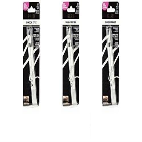 Milani Shadow Eyez Eyeshadow Pencil, 01 Winter White - (Pack of 3)