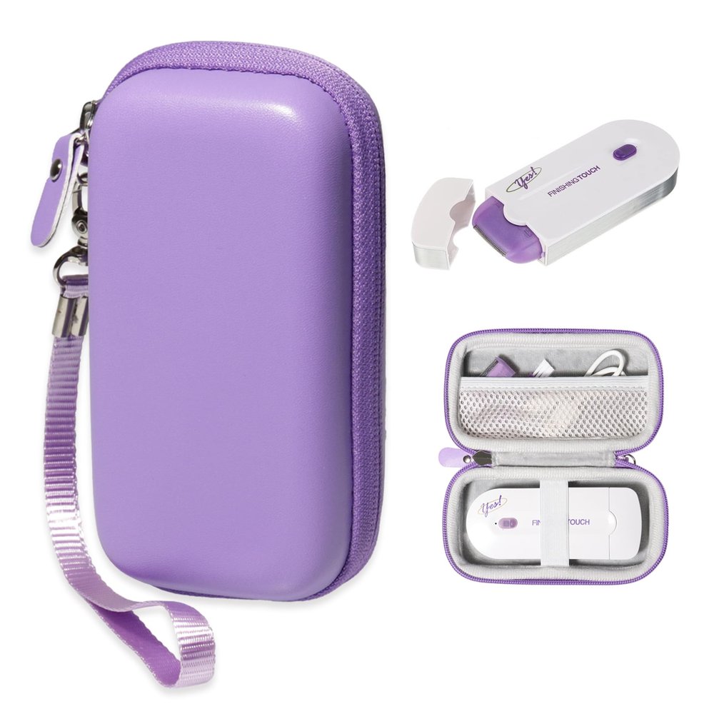 alltravel Case for Finishing Touch Yes Hair Remover, Laser Hair Removal, Gazelle Epilators, WOGOX Epilator, Ochine Laser Epilator (CASE ONLY)