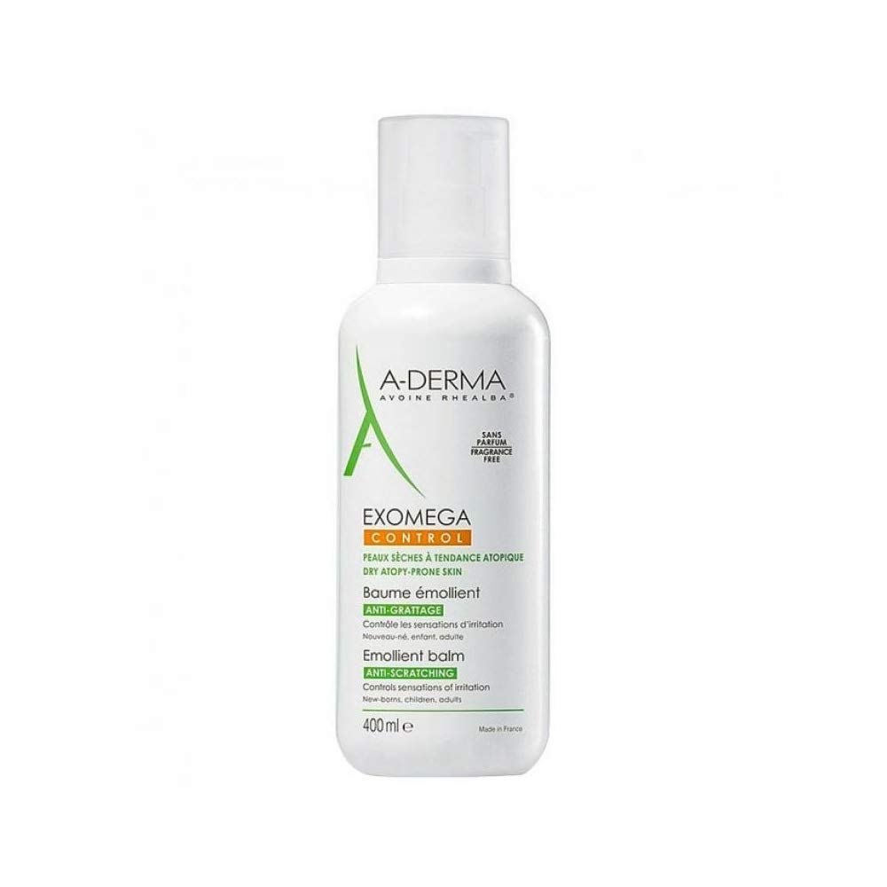A-derma Exomega - Emollient Balm 400ml -Face&body Beauty Product