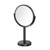 Gatco 1386MX Latitude II Makeup Mirror, Matte Black | Counter Top Makeup Mirror, 3X Magnification, Rotates 360 Degrees view 1