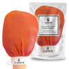 Elbahya Exfoliating Mitt Body Kessa Hammam - Body Tool Remover of Dead & Dry Skin or Keratosis Pilaris, Made of 100% Viscose Fiber (Orange Pack of 1) view 1