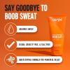 Carpe Sweat Absorbing Breast - Helps Keep Your Breasts and Skin Folds Dry - Sweat Absorbing Lotion - Helps Control Under Breast Sweat - Great For Chafing and Stain Prevention view 3