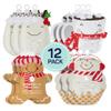 SpaLife Beauty Holiday Treats Christmas Face Mask Bundle | Korean Facial Mask | Hydrating, Soothing and Moisturizing Sheet Mask Set | Stocking Stuffers for Women | Bulk Christmas Gifts | 12 Pack view 1