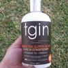 tgin Green Tea Super Moist Leave In Conditioner  Lightweight Leave In Conditioner for Curly Hair  Hydrates, Controls Frizz & Enhances Manageability  13 oz  tgin Hair Products for Kids & Adults view 4