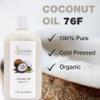 Coconut Oil 76 Degree by Soapeauty | Cold Pressed | Natural Carrier Oil for Candle Making & Soap Making, Face, Skin Care, Hair Care | 7 lbs view 2