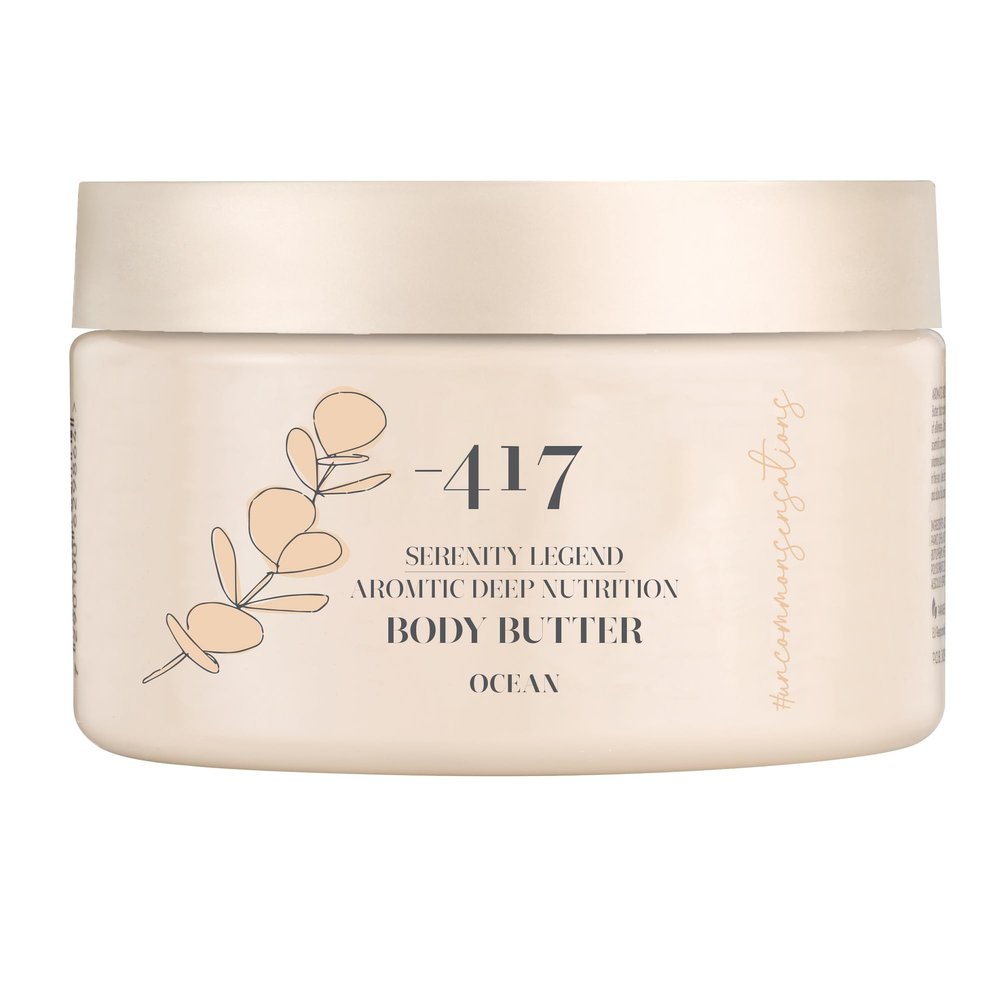 -417 Dead Sea Cosmetics Ocean Deep Nutrition Body Butter For Dry Skin - Nourishes & Protects from UV Radiation - Softening Body Moisturizer - With Shea Butter & Aloe Vera - All Natural 8.4 oz