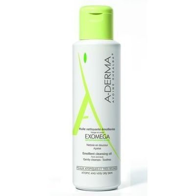 A-derma Exomega - Emollient Cleansing Oil 500ml -Dry Skin Treatment Beauty Skin