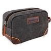 emissary Toiletry Bag for Men, Canvas Travel Toiletry Bag Men's Dopp Kit, Water-resistant Bathroom Bag Mens Shaving Kit, Travel Kit Small Bags, Shaving Bag, Toiletry Bags view 1