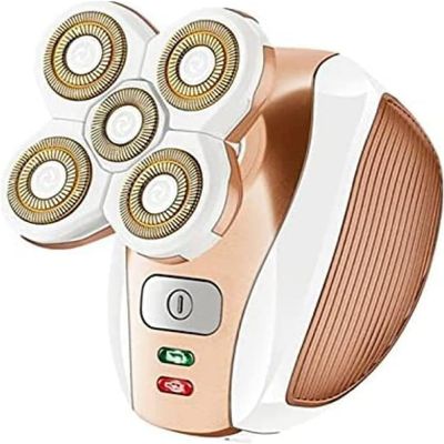 Meeteasy Electric Leg Shaver for Women - Rechargeable Painless Lady Razor for Leg Face Lips Body Underarms Armpit - Female Cordless Bikini Trimmer