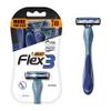 BIC Flex 3 Sensitive Disposable Razors for Men, Great Razors For a Smooth and Comfortable Shave, Shaving Razors With 3 Blades, 3 Count view 1