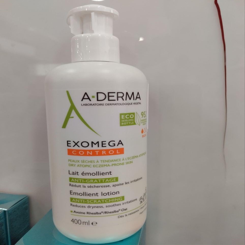 A-derma Exomega - Face&body Lotion 400ml -Dry Skin Treatment Beauty Skin