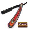 Barber Hair Shaving Razor Multi Color Wooden Handle Straight Edge Folding Knife Men Cut Throat Shaver Blades view 1