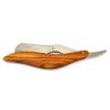 Professional Stylish Wood Straight Razor Barber Hair Shaving Salon Men Cut Throat Shavette Folding Knife Single Edge Blades view 2