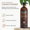 Argan Magic Ultra Hydrating Conditioner | Repairs and Protects Hair | Improves Hair Health | Safe for Color and Chemically Treated Hair | Made in USA, Paraben Free (32 oz) view 3