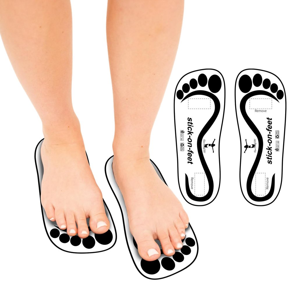 Economy 200 Pairs(400feets) Disposable Black Feet Pads Spray Sunless Tanning Sole Protector