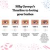 Silly George Eyelash Growth Serum for Thicker, Fuller, Longer & Bold Eyebrows, Premium Serum, Lashes & Brows Enhancer, (3ml, 0.1 Fl. oz) view 3