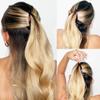 Camila Paris MP78 2 Pack French Small Banana Clip Hair Comb, Flexible Banana Clips Hair for Thin Hair Ponytail Holder Interlocking Banana Hair Clips Styling Hair Banana Clips for Women Made in France view 2