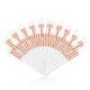 20 Pcs Rose Gold Lash Shampoo Brush Cosmetic Brushes Peel Off Blackhead Brush Remover Tool Nose Cleaning Washing Brush Lash Cleanser Brushes by Lskeenon view 1