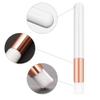 20 Pcs Rose Gold Lash Shampoo Brush Cosmetic Brushes Peel Off Blackhead Brush Remover Tool Nose Cleaning Washing Brush Lash Cleanser Brushes by Lskeenon view 4