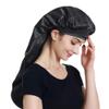 Large Satin Cap for Braids, Natural Hair, Curly Hair Sleeping view 1