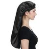 Large Satin Cap for Braids, Natural Hair, Curly Hair Sleeping view 2