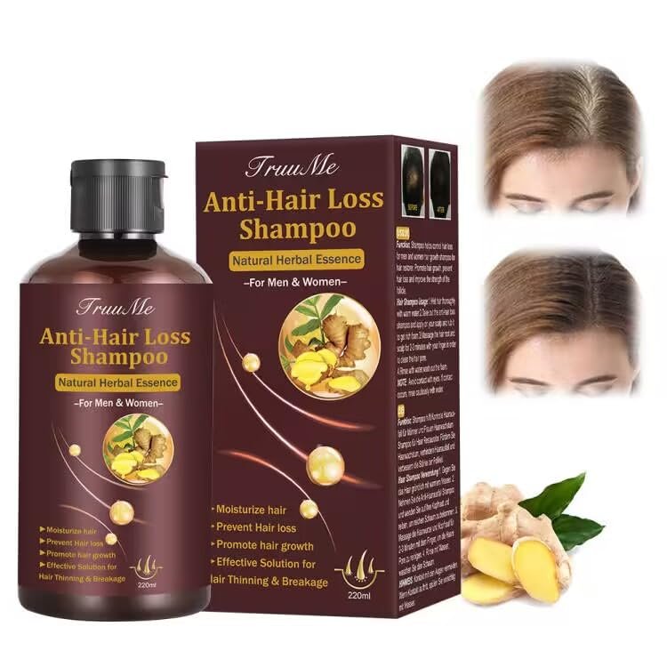 CIDBEST Hair Growth Shampoo - Anti-Thinning, Thickening Shampoo for Hair Loss & Grow Hair Fast for Men & Women, 220ML