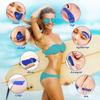 Waxing Kit Wax Warmer Easkep - Wax Kit Hair Removal 6 Adjustable Temperature with 5 Packs Hard Wax Beads and 20 pcs Wooden Applicator Sticks Painless for Legs Face Underarm Bikini Brazilian view 2