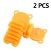 2 Pieces Kids Nail Scrubber Brush Soft Bristle Nail Brush Plastic Fingernail Brush for Kids Hand Cleaning view 3