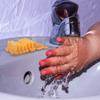 2 Pieces Kids Nail Scrubber Brush Soft Bristle Nail Brush Plastic Fingernail Brush for Kids Hand Cleaning view 4