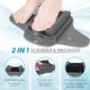 BESKAR Shower Foot Scrubber Mat with Pumice Stone, Cleans, Exfoliates & Smooths Your Foot Without Bending in The Shower or Bathtub, Foot Dead Skin & Callus Remover, Upgraded Non-Slip Suction Cups view 2