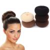 AnHua1PC Hair Styling Tool Hair Bun Ring Donut Extra- Large 10cm Former Doughnut Shaper Ring Styling Roll Updo (Brown) view 2