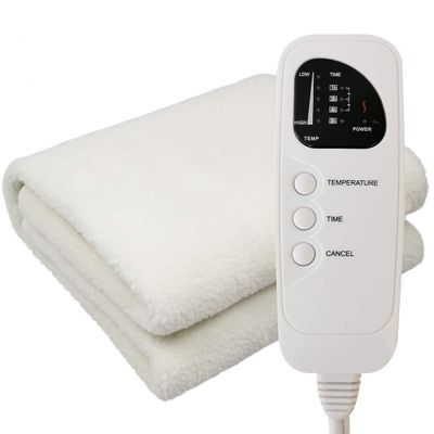 AIDENCOX Deluxe Ultra-Thick Fleece Massage Table Warmer,Heating Pad with 5 Heat Settings & Timer,12 Ft Cord and Overheat Protection for Spa Table,Massage Bed,Home Bed,71x30