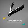 Rui Smiths Ultra-Premium Stainless Steel Cuticle Nippers - Professional Stainless Steel Cuticle Cutters - Japanese Handle, Mirror Finish - 5mm Jaw, Double Spring view 2