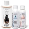 The Real BRAZILIAN STRAIGHT Keratin Blowout Complex Hair Treatment Kit Pro Grade Organic Natural Results Straighten & Smooth Any Hair Type Color Or Condition Keratina Brasilera Tratamiento (120ml kit) view 1