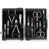 3 Swords Germany - brand quality 11 piece manicure pedicure grooming kit set for professional finger & toe nail care scissors clipper fashion leather case in gift box, Made by 3 Swords (00255) view 1