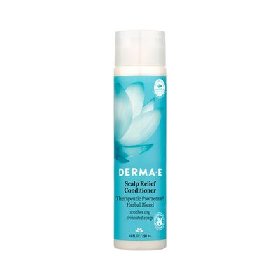 Derma E Scalp Relief Conditioner with Psorzema Herbal Blend  All Natural Scalp Treatment & Dandruff Conditioner  Soothes Itchy Scalp and Promotes Scalp Health, 10 Fl Oz (Pack of 1)