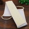 AnHua Natural Exfoliating Body Cleaning Sponge Loofah Loofa Back Strap Bath Shower Body Brush Scrubber (Beige) view 4
