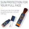 Brush On Block Full Face Sun Protection Kit, Translucent Mineral Powdered Sunscreen & Protective Lip Oil SPF 30, Reef Friendly, FSA HSA Eligible view 2